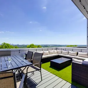 Luxury Four-story With Rooftop Views, 10min To Downtown! Sleeps 12! Nashville